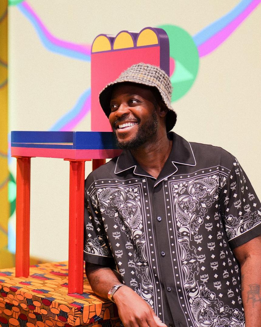 MCM x Yinka Ilori for Seoul Frieze Art Fair 2023